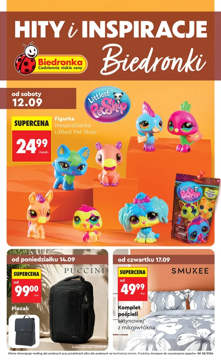 Biedronka Gazetka od 12.09.2026