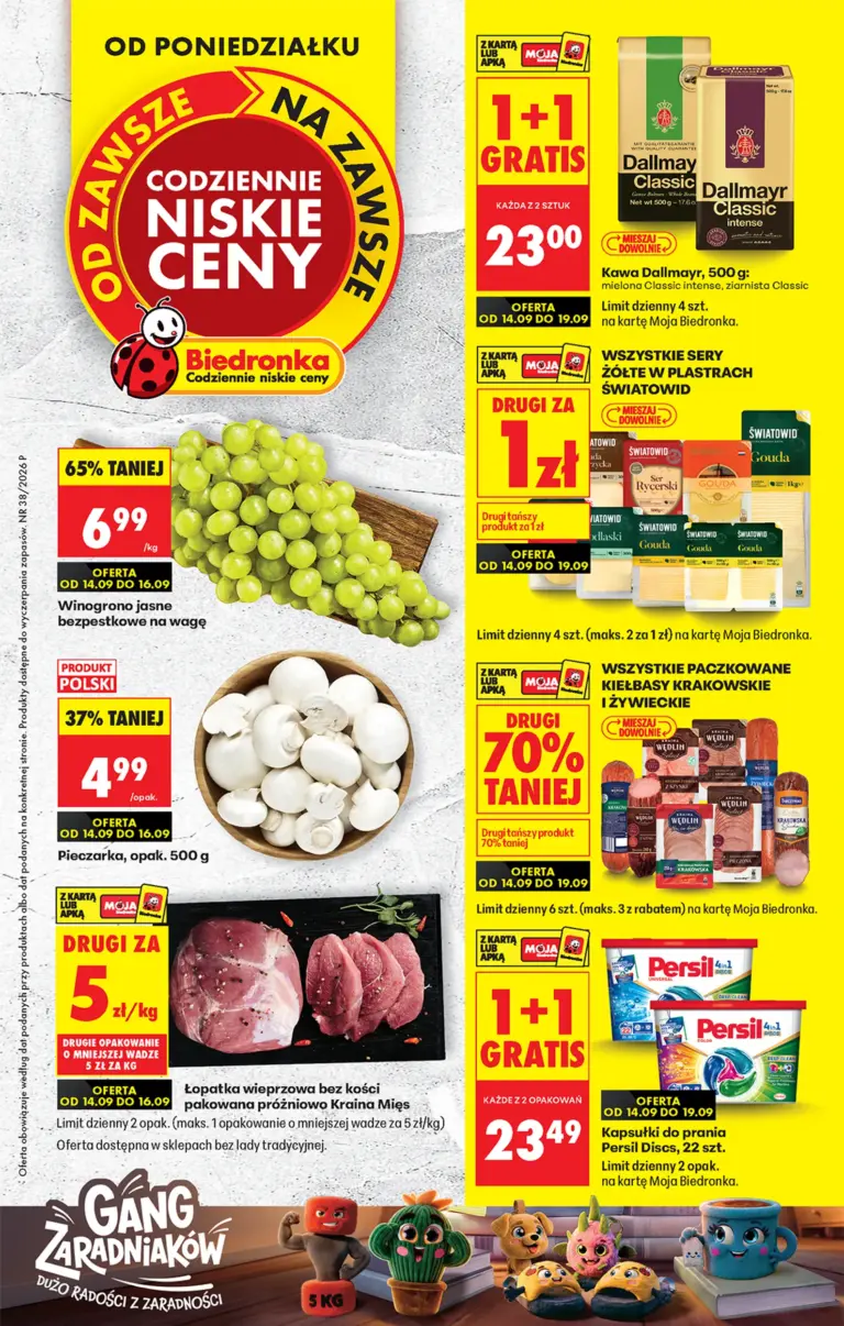 Biedronka Gazetka od 14.09.2026