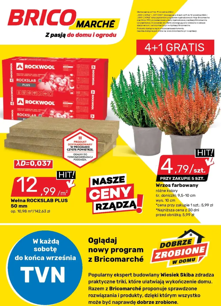 Bricomarché Gazetka od 09.09.2026