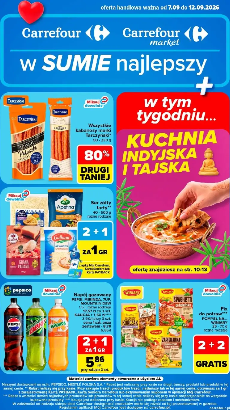 Carrefour Gazetka od 07.09.2026