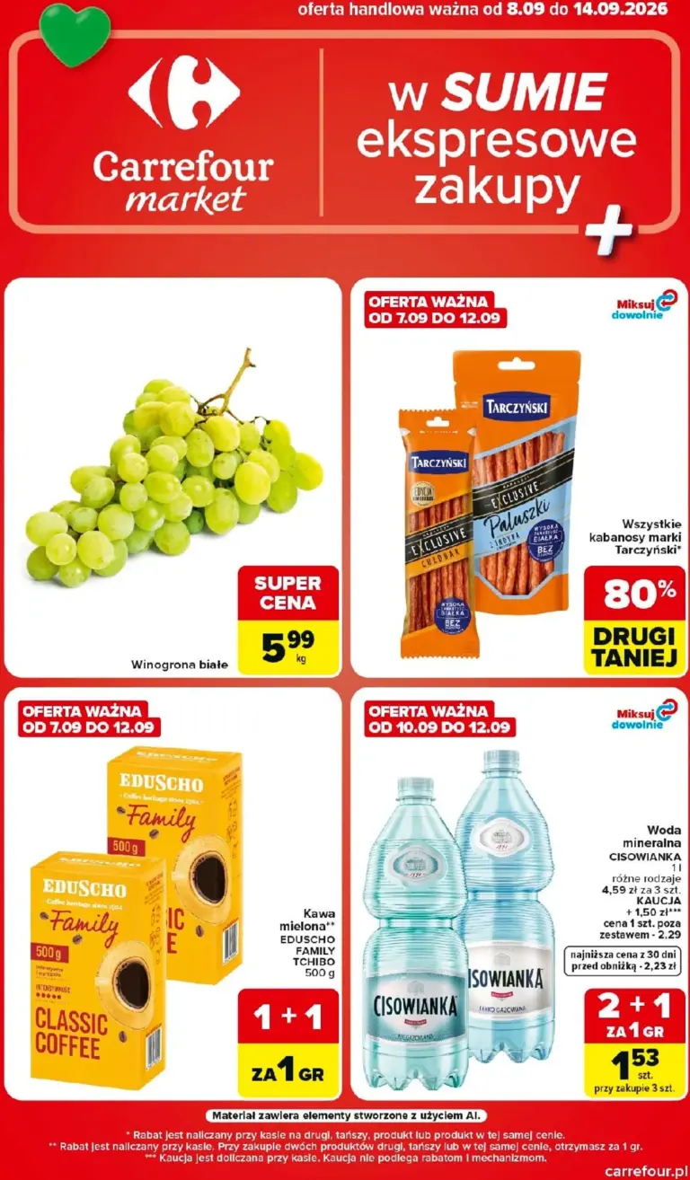 Carrefour Gazetka od 08.09.2026