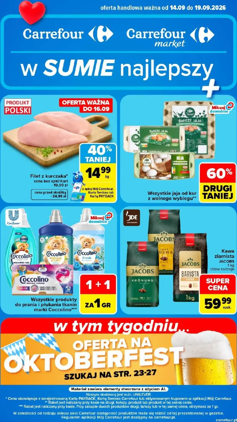 Carrefour Gazetka od 14.09.2026