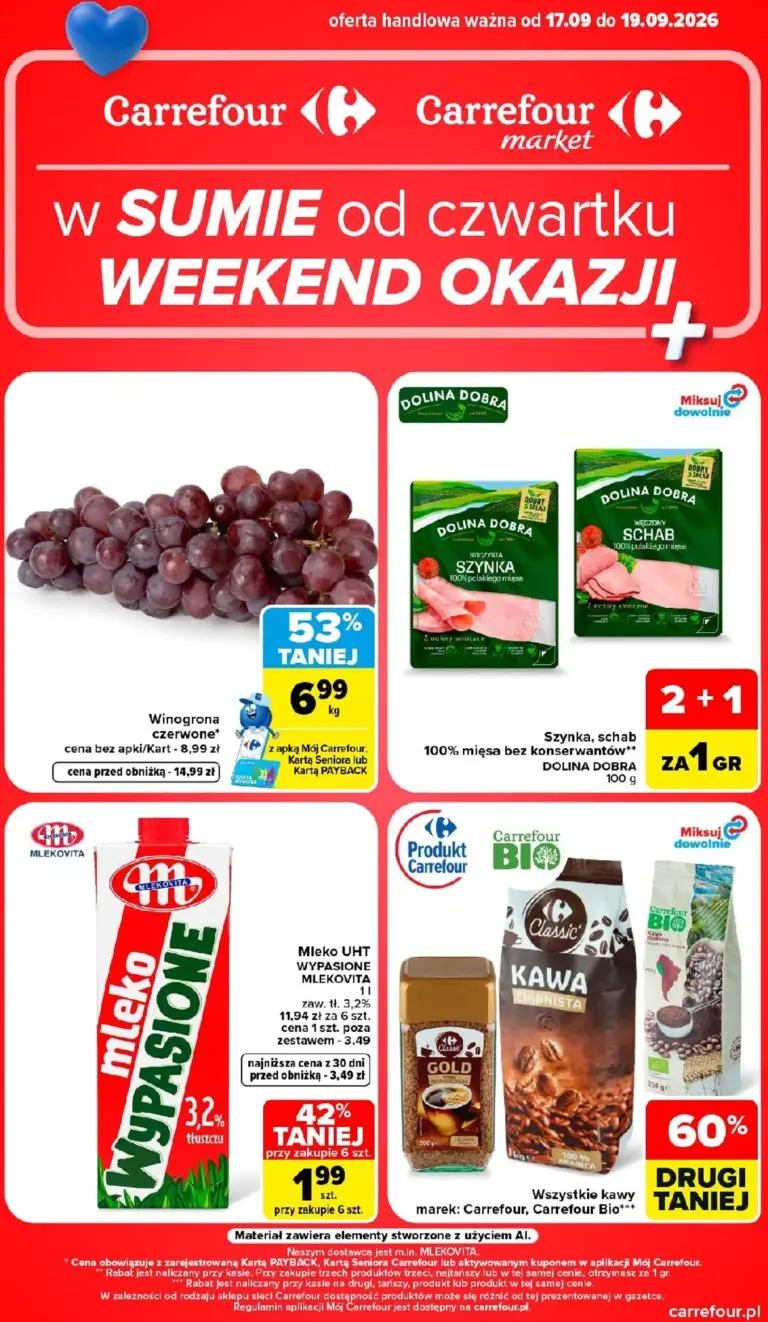 Carrefour Gazetka od 17.09.2026