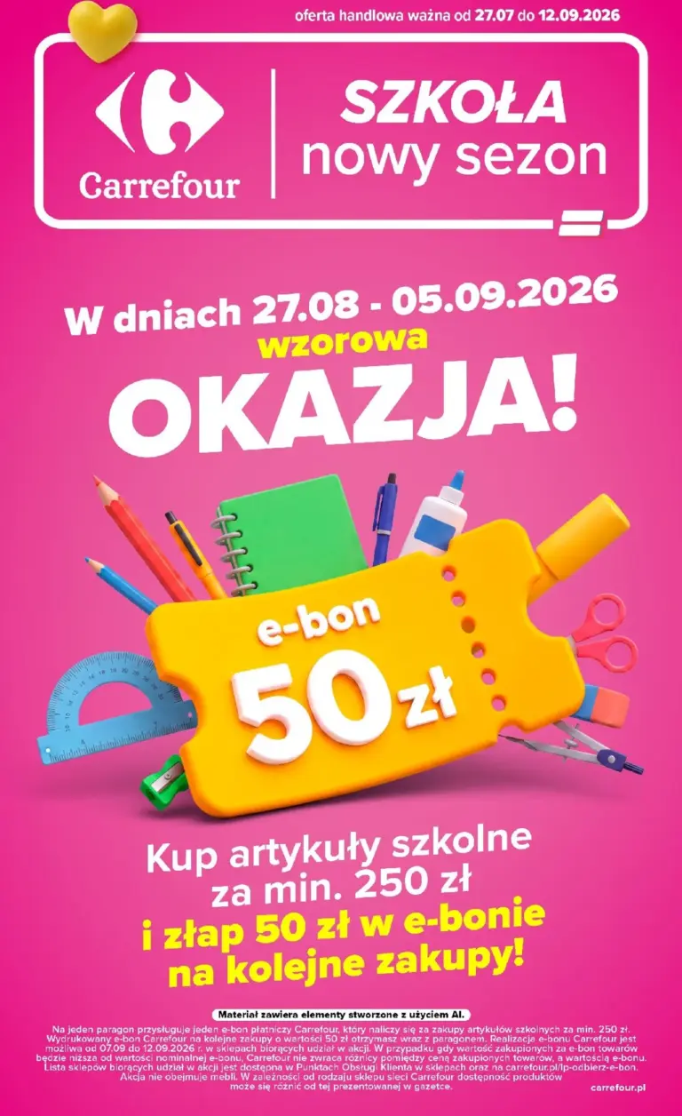 Carrefour Gazetka od 27.07.2026