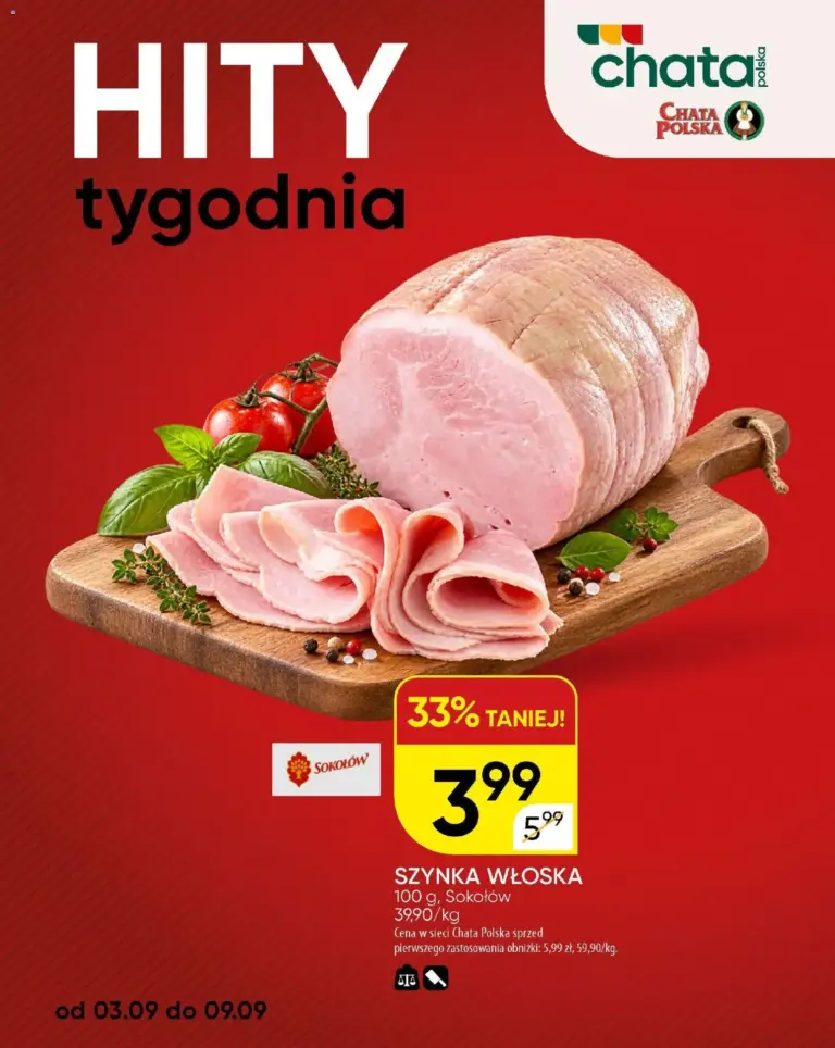 Chata Polska Gazetka od 03.09.2026