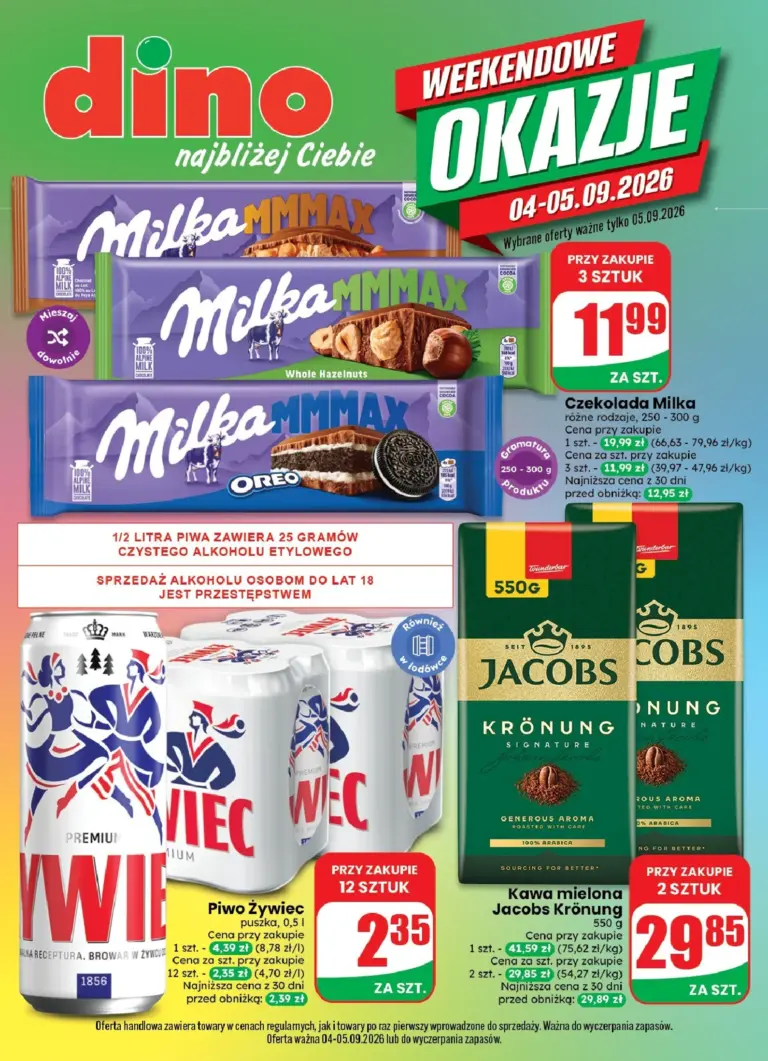 Dino Gazetka od 04.09.2026