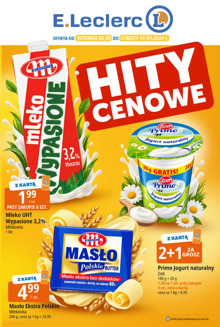 E.Leclerc Gazetka od 08.09.2026