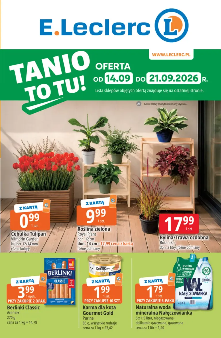 E.Leclerc Gazetka od 14.09.2026
