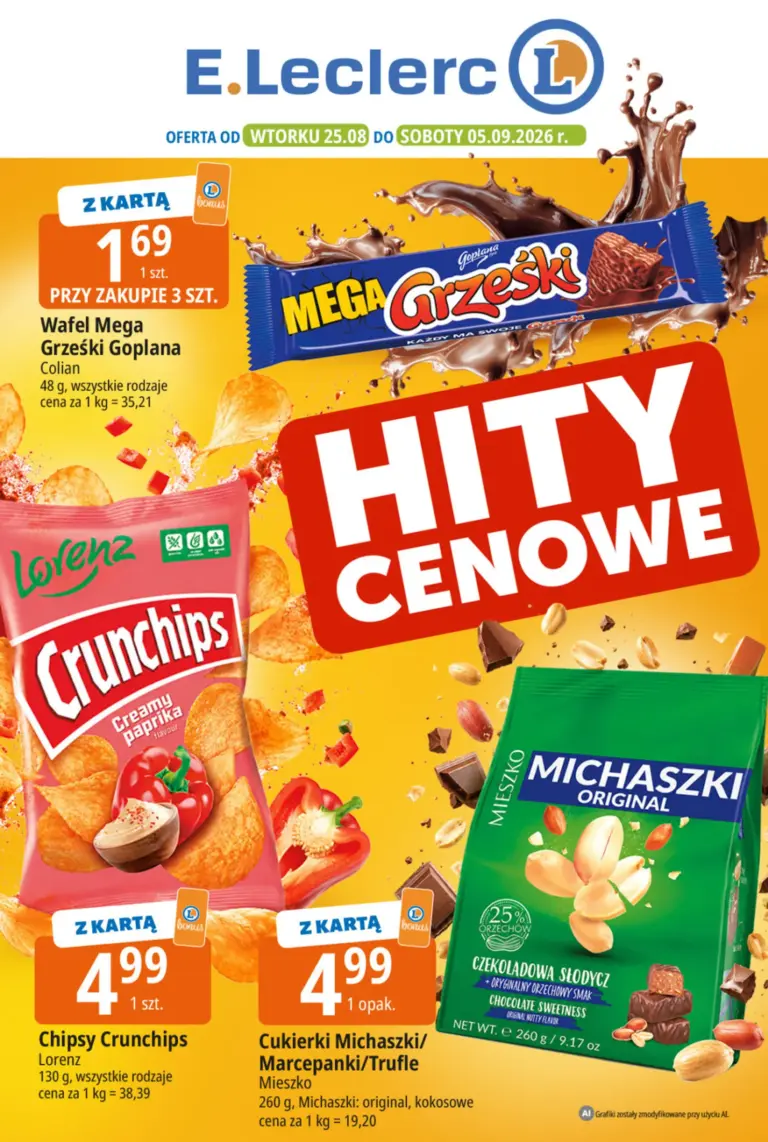 E.Leclerc Gazetka od 25.08.2026