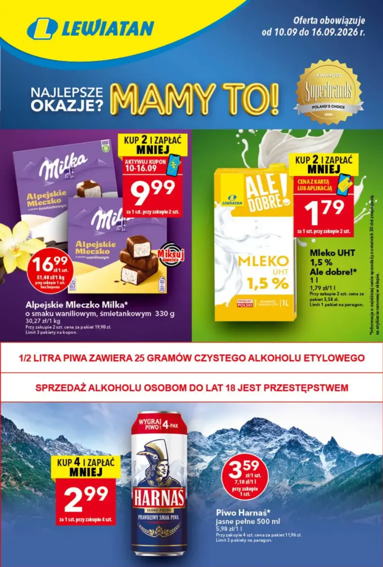 Lewiatan Gazetka od 10.09.2026