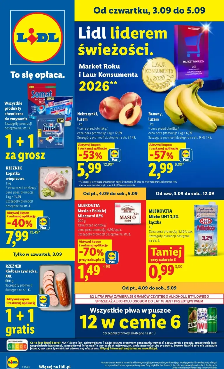 Lidl Gazetka od 03.09.2026