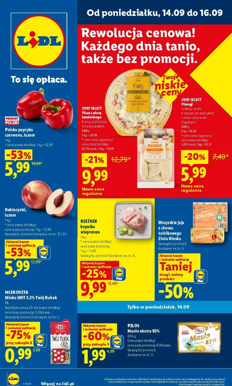 Lidl Gazetka od 14.09.2026