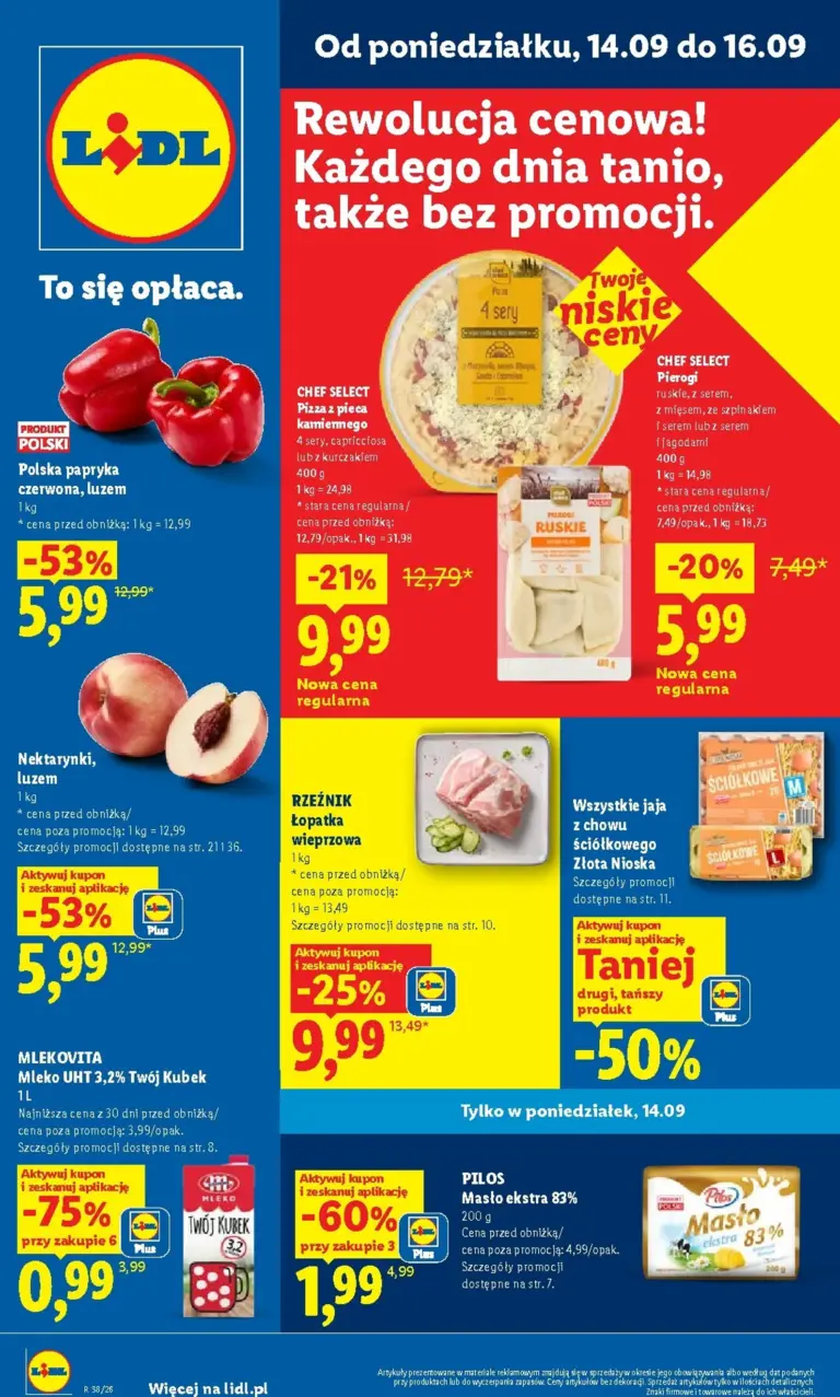 Lidl Gazetka od 14.09.2026