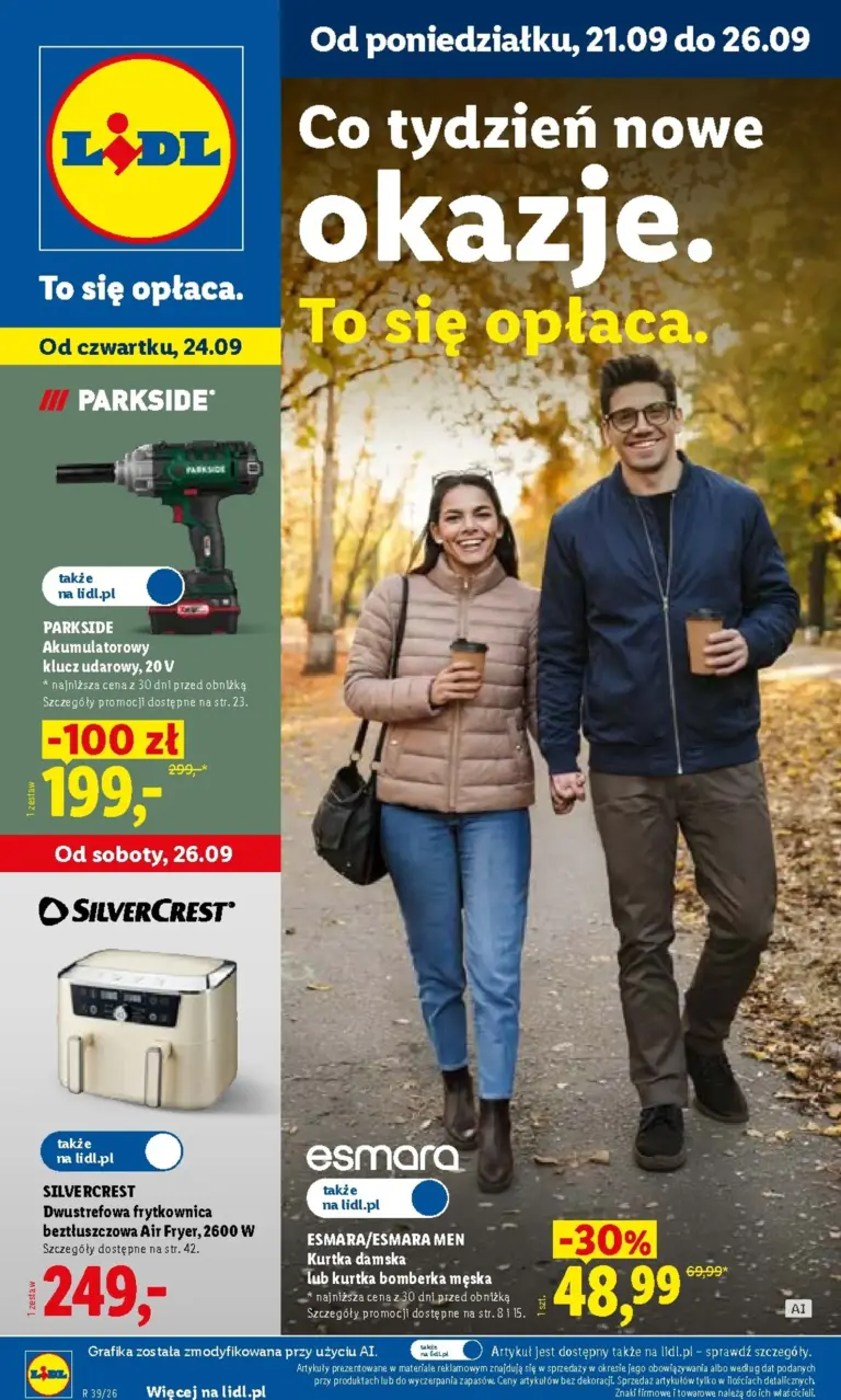 Lidl Gazetka od 21.09.2026
