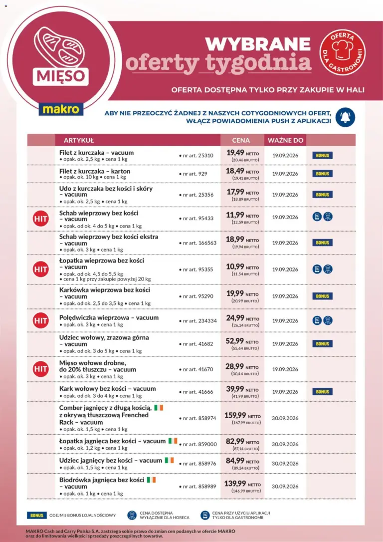 Makro Gazetka od 14.09.2026