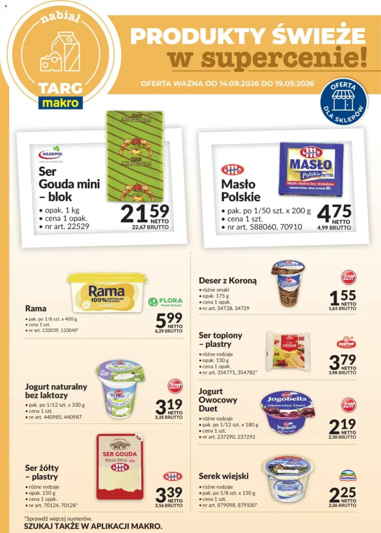 Makro Gazetka od 14.09.2026