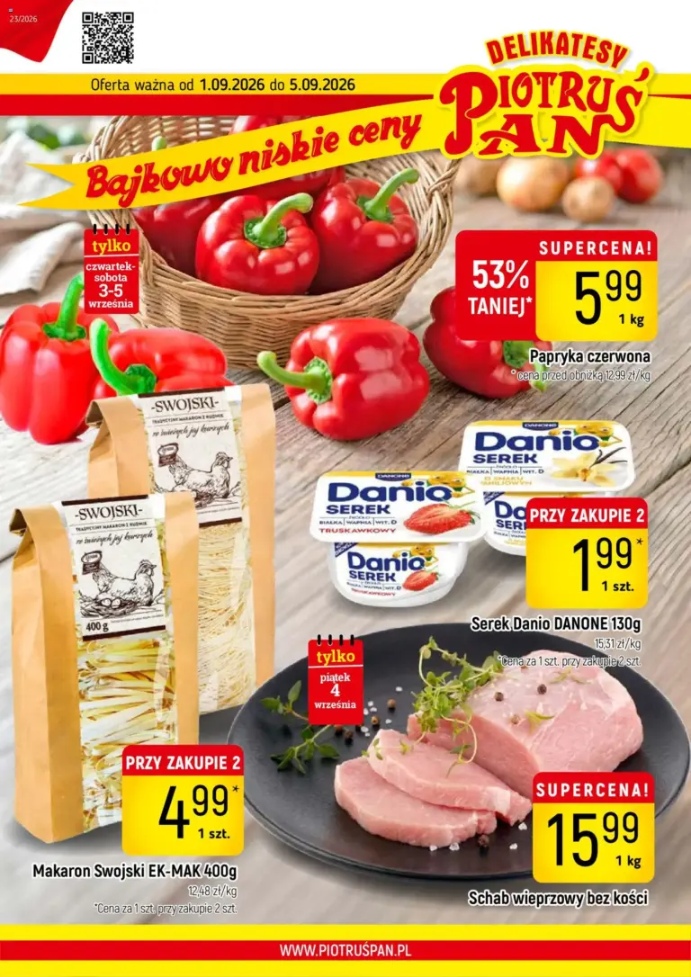 Piotruś Pan Gazetka od 01.09.2026