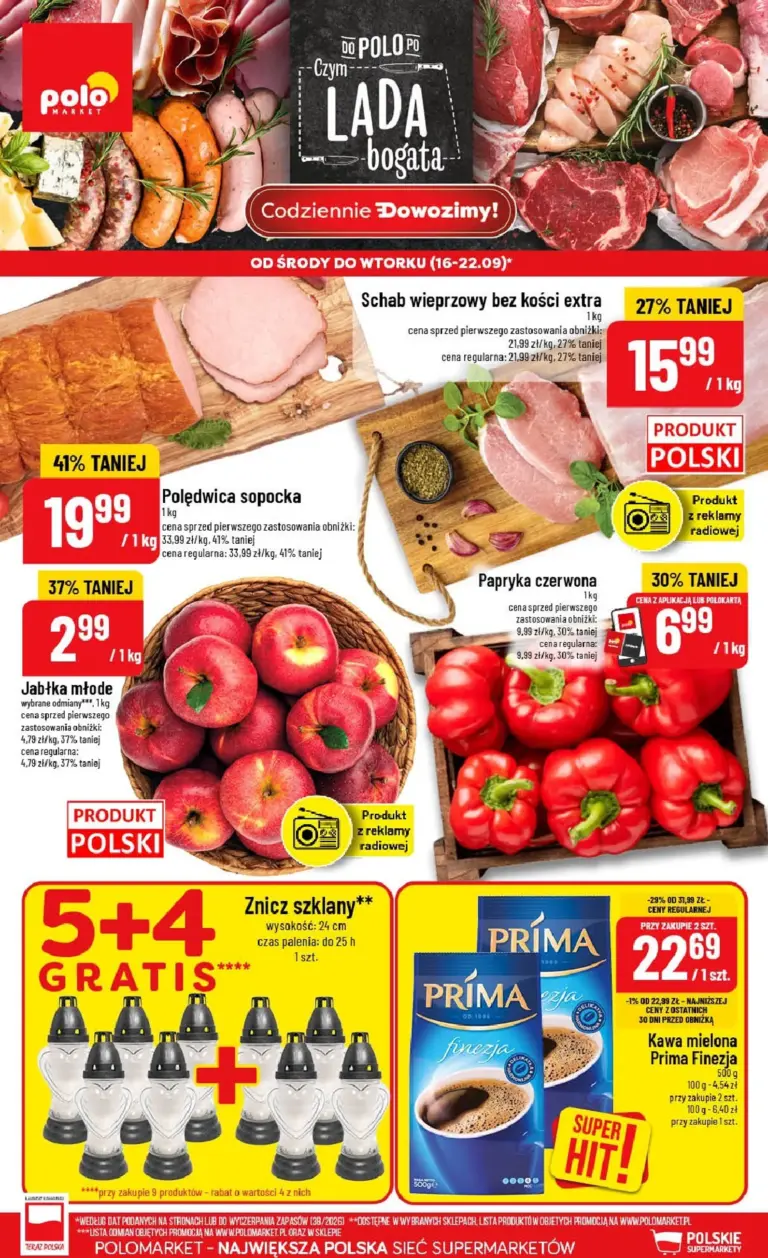 POLOmarket Gazetka od 16.09.2026