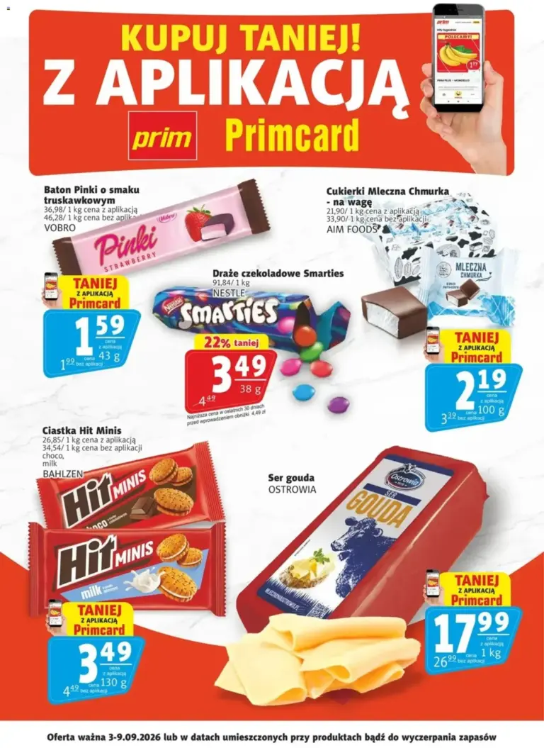 Prim Market Promocje od 03.09.2026