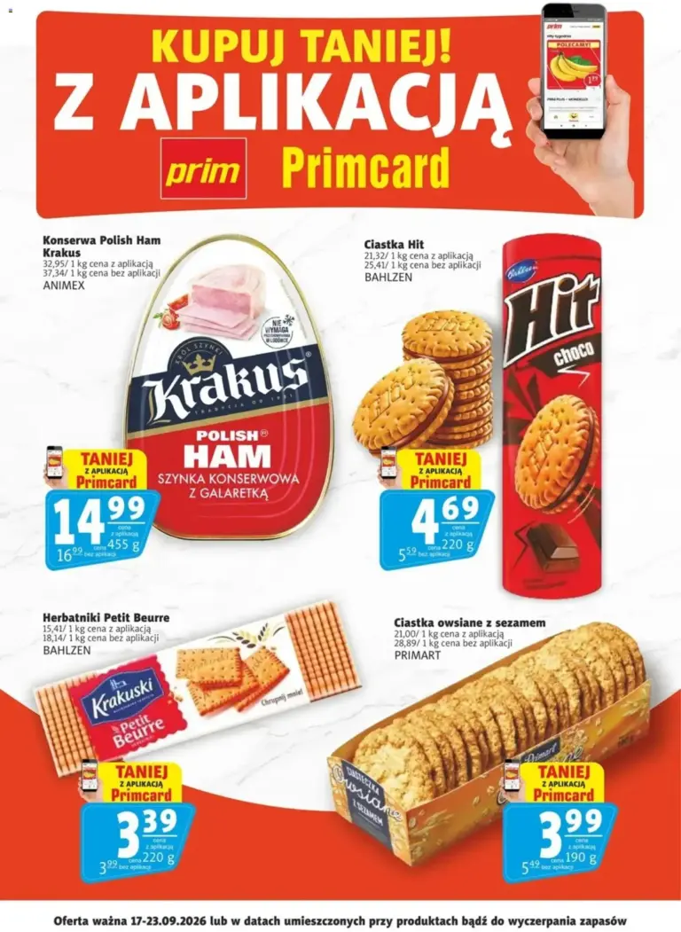 Prim Market Promocje od 17.09.2026