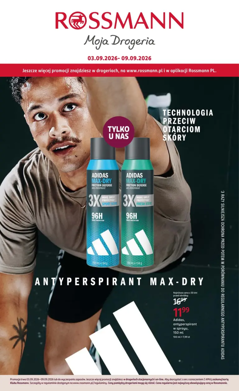 Rossmann Gazetka od 03.09.2026
