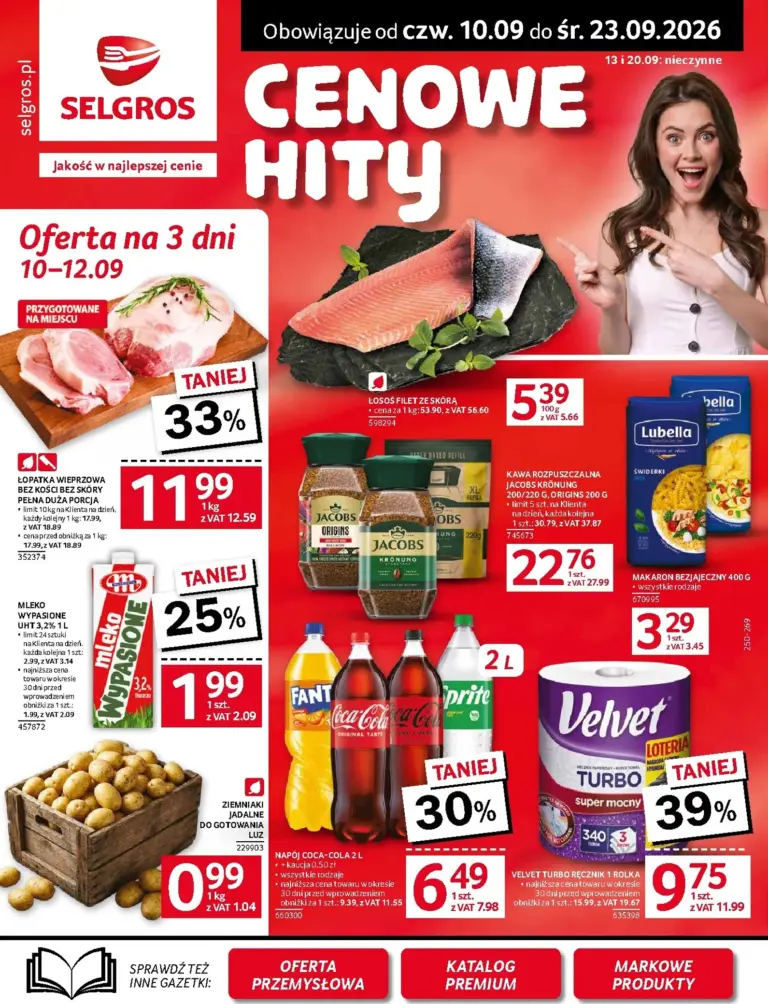 Selgros Cash&Carry Gazetka od 10.09.2026