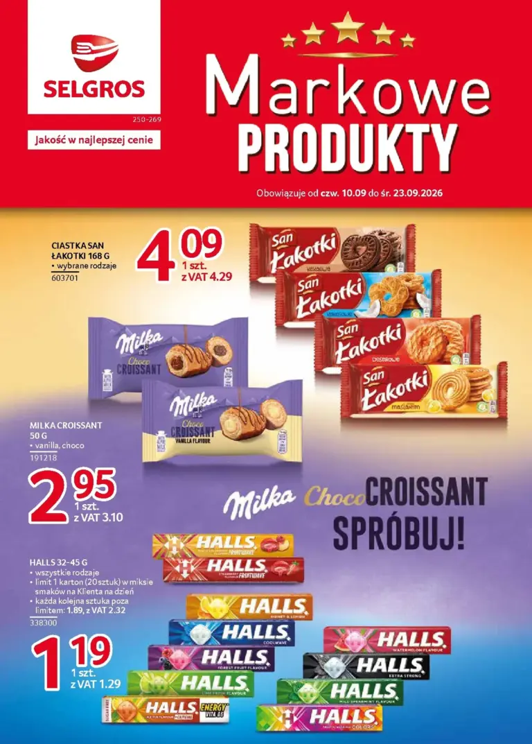 Selgros Cash&Carry Gazetka od 10.09.2026