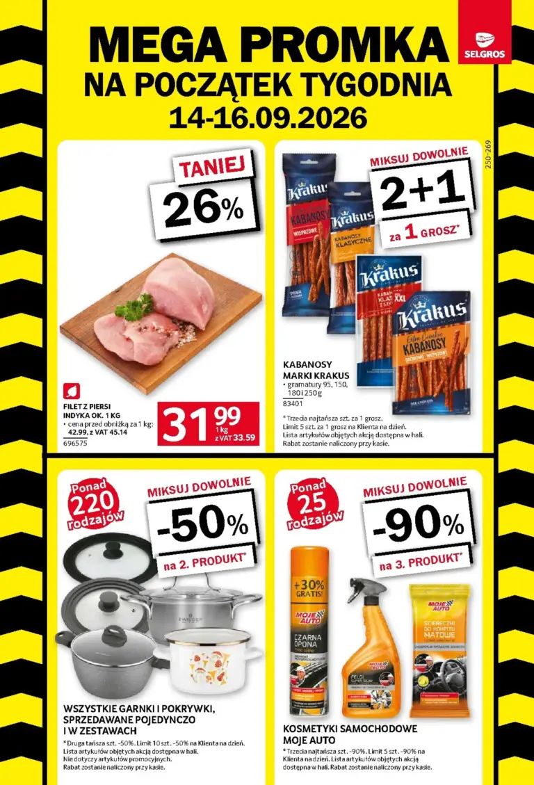 Selgros Cash&Carry Gazetka od 14.09.2026